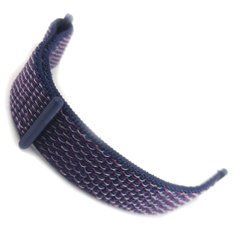 Ремешок Bonchic Nylon для Xiaomi Amazfit Bip/ Bip Lite/ GTR 42mm/GTS/ TicWatch S2/ TicWatch E Purple-Blue BNL00BU02-22