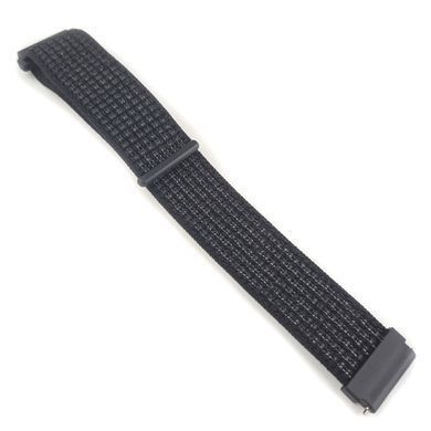 Ремешок Bonchic Nylon для Xiaomi Amazfit Bip/ Bip Lite/ Bip S Lite/ GTR 42mm/GTS/ TicWatch S2/TicWatch E Black BNL00BL01-20XI