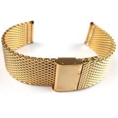 Металлический ремешок миланское плетение Bonchic 22 мм ML01GD02-22
