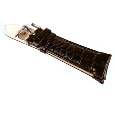 Кожаный ремешок для часов ширина 24 мм Bros BRS2401BL-06
