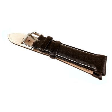 Кожаный ремешок для часов ширина 24 мм Bros BRS2400BL-02